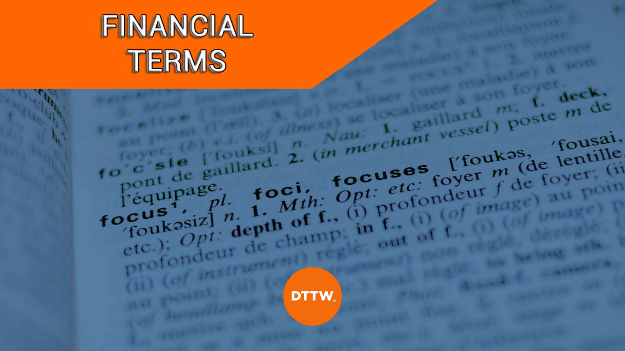 financial terms jargon