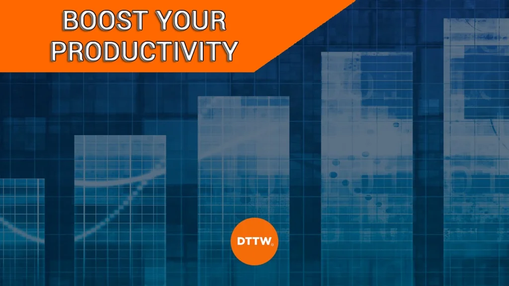 boost productivity as a trader