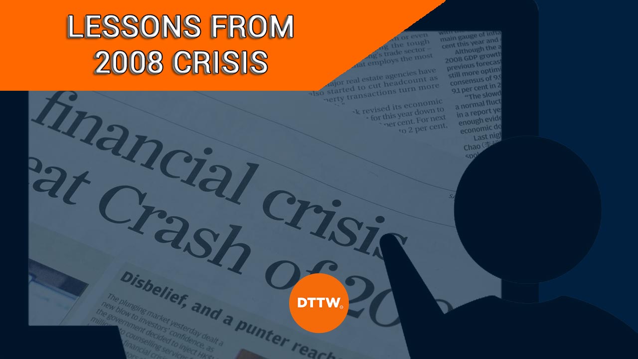 lessons 2008 crisis