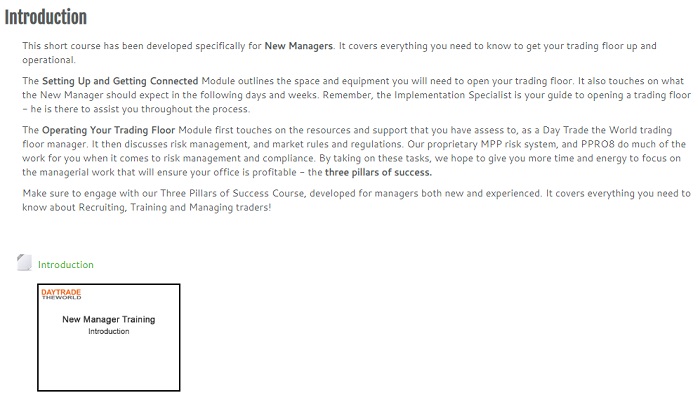 new manager training - introduction