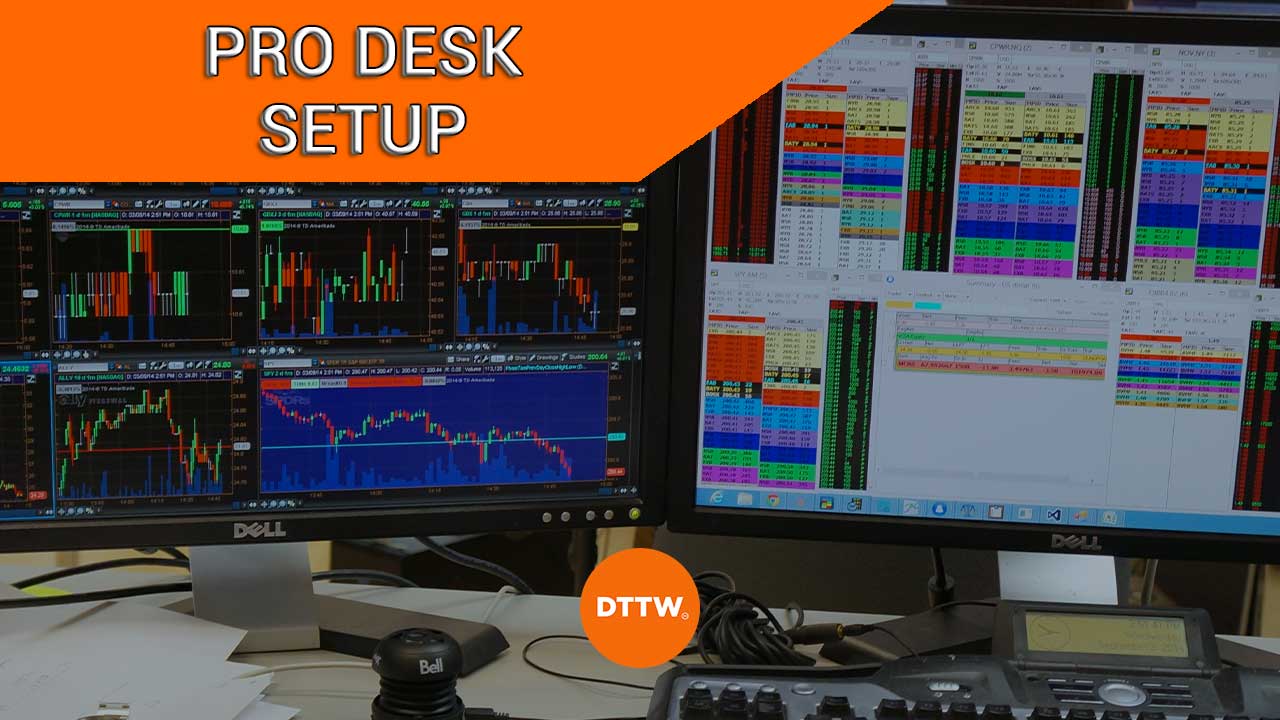 pro trader desk setup