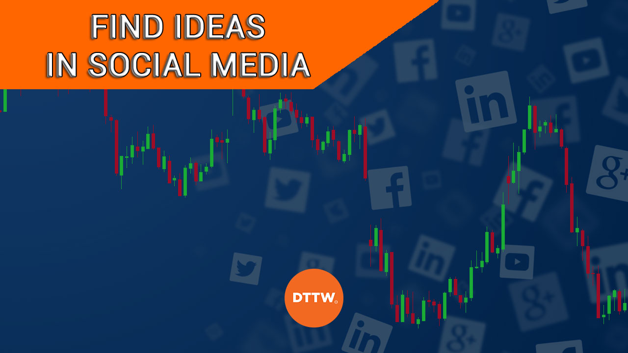 find ideas in social media