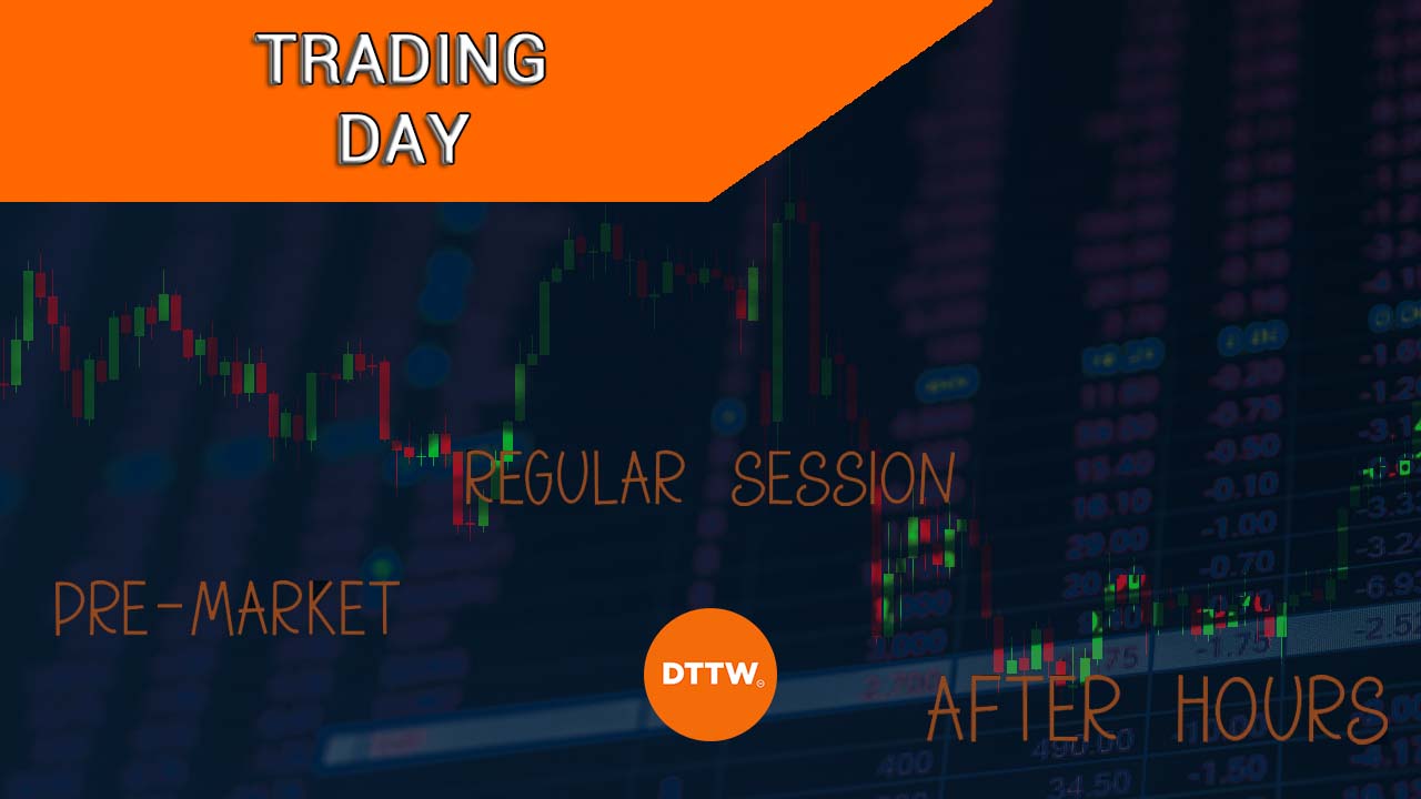 parts of a trader workday